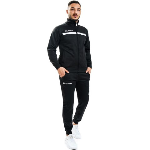 Dres Givova Tuta Givova One czarno-biały TT012 1003 2XL Dres Givova Tuta Givova One czarno-biały TT012 1003 2XL