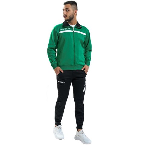 Dres Givova Tuta Givova One zielono-czarny TT012 1310 XL Dres Givova Tuta Givova One zielono-czarny TT012 1310 XL
