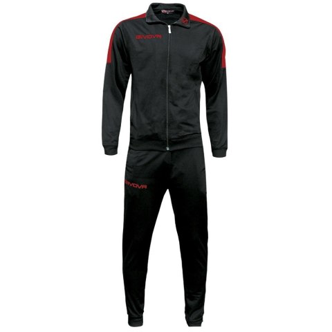 Dres Givova Tuta Revolution czarno-czerwony TR033 1012 2XL Dres Givova Tuta Revolution czarno-czerwony TR033 1012 2XL