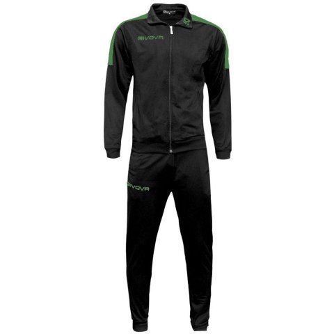 Dres Givova Tuta Revolution czarno-zielony TR033 1013 XL Dres Givova Tuta Revolution czarno-zielony TR033 1013 XL