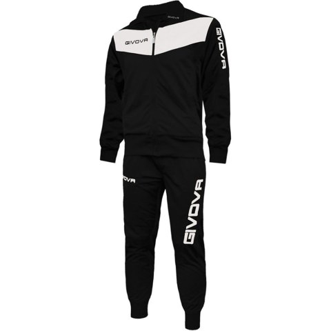 Dres Givova Tuta Visa czarno-biały TR018 1003 XS Dres Givova Tuta Visa czarno-biały TR018 1003 XS