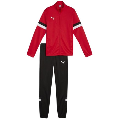 Dres dla dzieci Puma Team Rise czerwono-czarny 658655 01 116cm Dres dla dzieci Puma Team Rise czerwono-czarny 658655 01 116cm