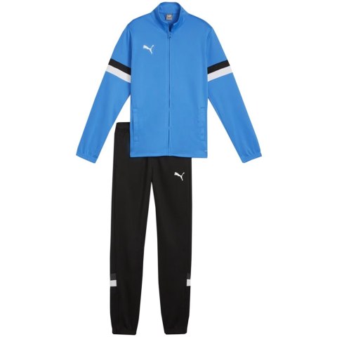 Dres dla dzieci Puma Team Rise niebiesko-czarny 658655 02 164cm Dres dla dzieci Puma Team Rise niebiesko-czarny 658655 02 164cm