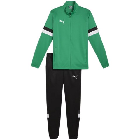 Dres męski Puma Team Rise zielono-czarny 658653 05 S Dres męski Puma Team Rise zielono-czarny 658653 05 S
