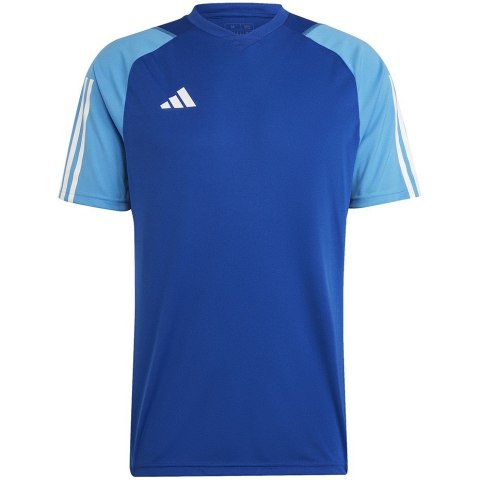 Koszulka męska Adidas Tiro 23 Competition Jersey niebieska HU1296 XL Koszulka męska Adidas Tiro 23 Competition Jersey niebieska HU1296 XL