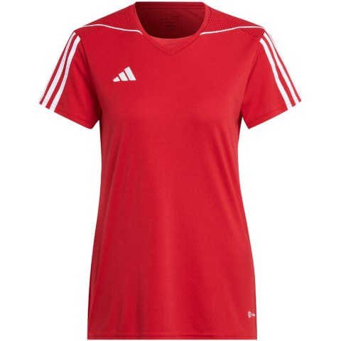 Koszulka damska adidas Tiro 23 League Jersey czerwona HT6549 XS Koszulka damska adidas Tiro 23 League Jersey czerwona HT6549 XS