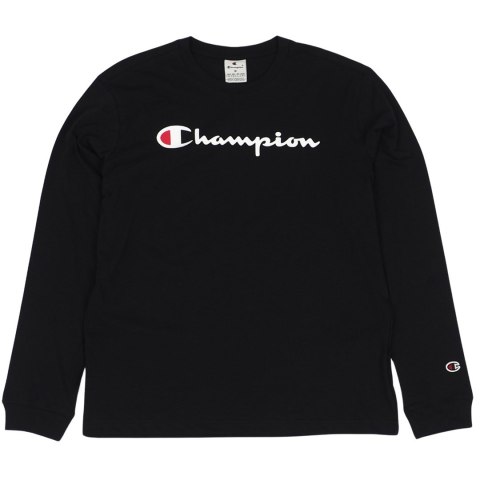 Koszulka męska Champion Crewneck Long Sleeve czarna 220257 KK001 XL Koszulka męska Champion Crewneck Long Sleeve czarna 220257 KK001 XL