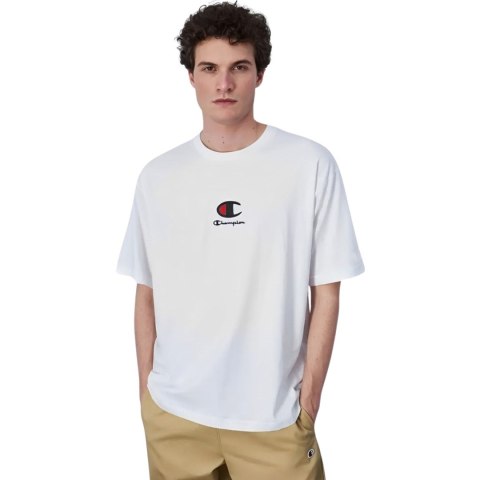 Koszulka męska Champion Crewneck biała 220270 WW001 S Koszulka męska Champion Crewneck biała 220270 WW001 S