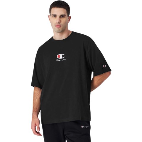 Koszulka męska Champion Crewneck czarna 220270 KK001 XL Koszulka męska Champion Crewneck czarna 220270 KK001 XL