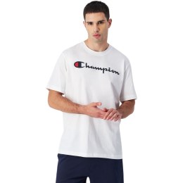 Koszulka męska Champion SS Tee biała 220256 WW001 XL