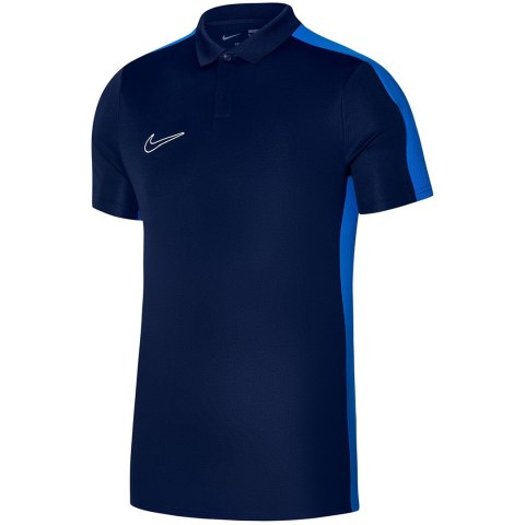 Koszulka męska Nike DF Academy 23 SS Polo granatowa DR1346 451 M Koszulka męska Nike DF Academy 23 SS Polo granatowa DR1346 451 M