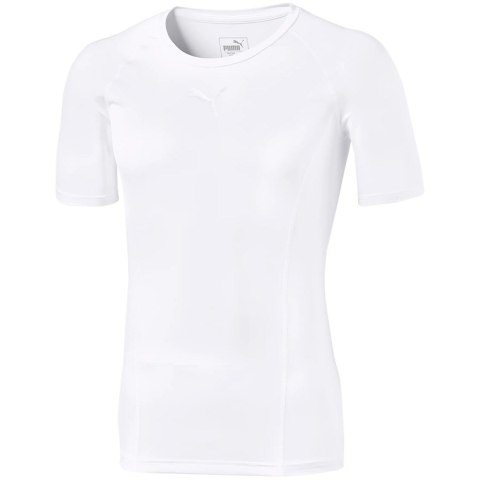 Koszulka męska Puma LIGA Baselayer Tee SS biała 655918 04 L Koszulka męska Puma LIGA Baselayer Tee SS biała 655918 04 L