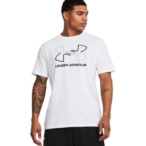 Koszulka męska Under Armour GL Foundation Uodate SS biała 1382915 100 L Koszulka męska Under Armour GL Foundation Uodate SS biała 1382915 100 L