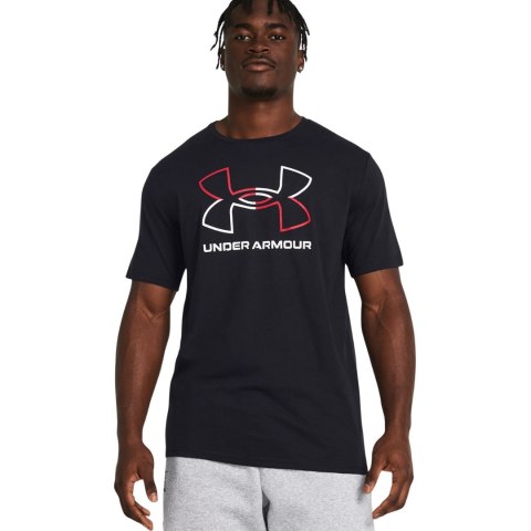 Koszulka męska Under Armour GL Foundation Uodate SS czarna 1382915 001 M Koszulka męska Under Armour GL Foundation Uodate SS czarna 1382915 001 M