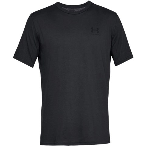 Koszulka męska Under Armour Sportstyle Left Chest SS czarna 1326799 001 M Koszulka męska Under Armour Sportstyle Left Chest SS czarna 1326799 001 M