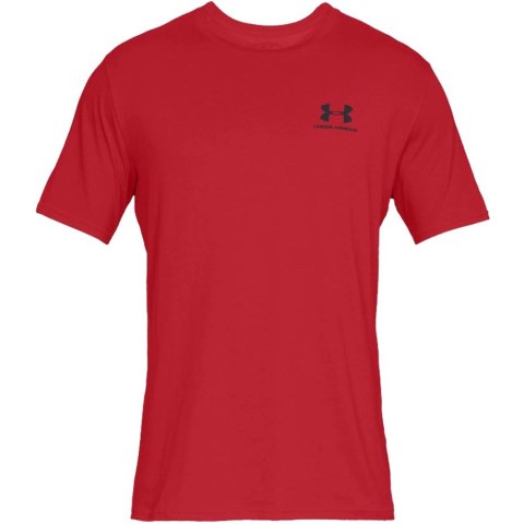 Koszulka męska Under Armour Sportstyle Left Chest SS czerwona 1326799 600 M Koszulka męska Under Armour Sportstyle Left Chest SS czerwona 1326799 600 M