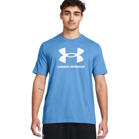 Koszulka męska Under Armour Sportstyle Logo niebieska 1382911 444 2XL Koszulka męska Under Armour Sportstyle Logo niebieska 1382911 444 2XL