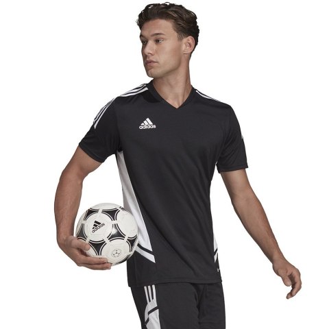 Koszulka męska adidas Condivo 22 Jersey czarna H21254 S Koszulka męska adidas Condivo 22 Jersey czarna H21254 S