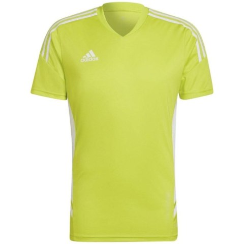 Koszulka męska adidas Condivo 22 Jersey limonkowa HE3058 S Koszulka męska adidas Condivo 22 Jersey limonkowa HE3058 S
