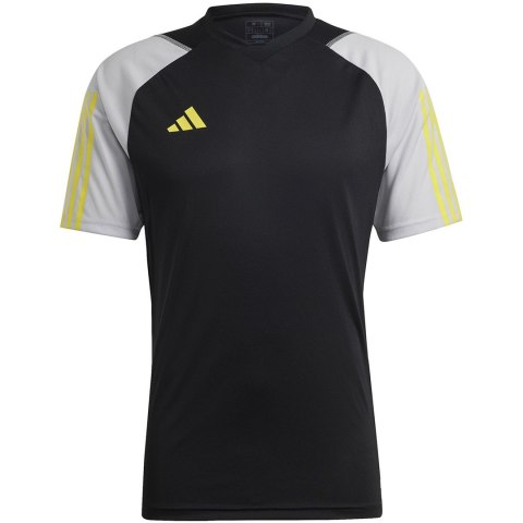 Koszulka męska adidas Tiro 23 Competition Jersey czarno-szara XL Koszulka męska adidas Tiro 23 Competition Jersey czarno-szara XL