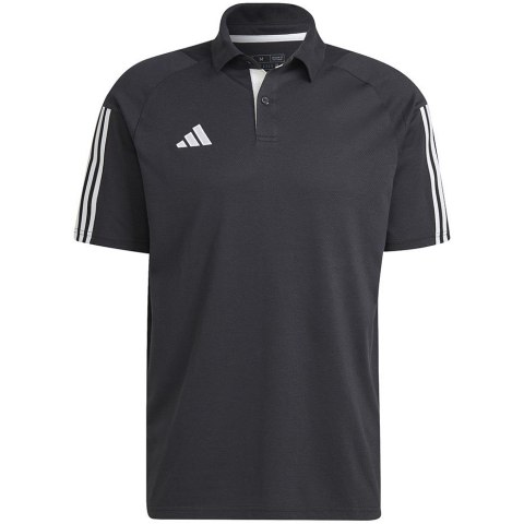 Koszulka męska adidas Tiro 23 Competition Polo czarna HK8051 M Koszulka męska adidas Tiro 23 Competition Polo czarna HK8051 M