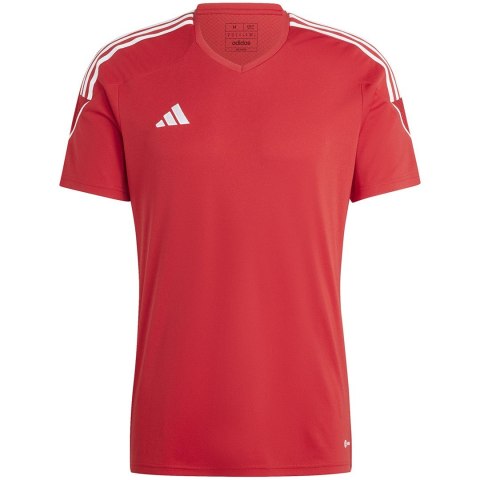 Koszulka męska adidas Tiro 23 League Jersey czerwona HT6128 S