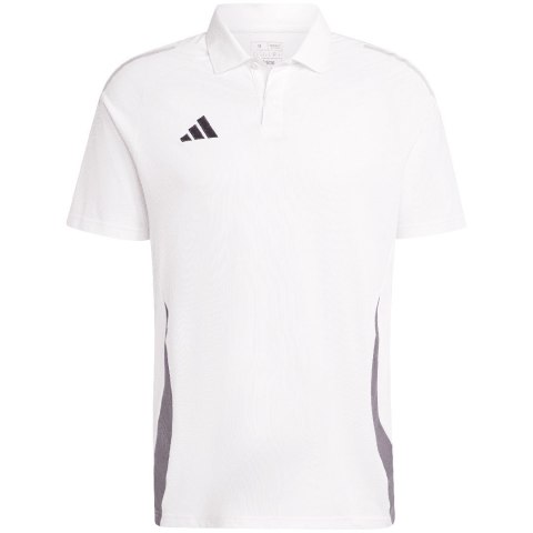 Koszulka męska adidas Tiro 24 Competition Polo biała IR7565 XL Koszulka męska adidas Tiro 24 Competition Polo biała IR7565 XL