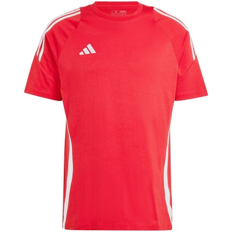 Koszulka męska adidas Tiro 24 Sweat czerwona IR9349 2XL Koszulka męska adidas Tiro 24 Sweat czerwona IR9349 2XL