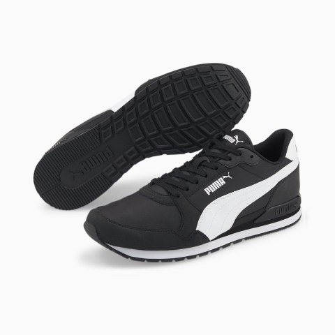 PUMA 384857_01_44.5 buty sportowe Męski Czarny, Biały PUMA 384857_01_44.5 buty sportowe Męski Czarny, Biały