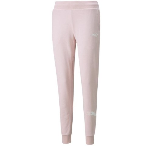 Spodnie damskie Puma Power Graphic Pants różowe 847115 16 L Spodnie damskie Puma Power Graphic Pants różowe 847115 16 L