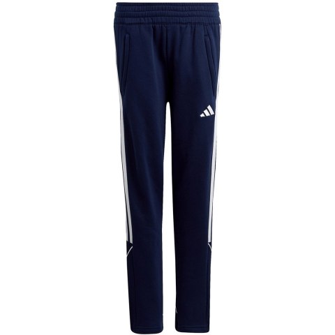 Spodnie dla dzieci adidas Tiro 23 League Sweat granatowe HS3615 128cm Spodnie dla dzieci adidas Tiro 23 League Sweat granatowe HS3615 128cm