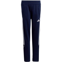 Spodnie dla dzieci adidas Tiro 23 League Sweat granatowe HS3615 140cm