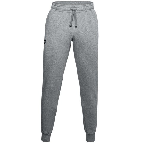 Spodnie męskie Under Armour Rival Fleece Jogger szare 1357128 012 S Spodnie męskie Under Armour Rival Fleece Jogger szare 1357128 012 S