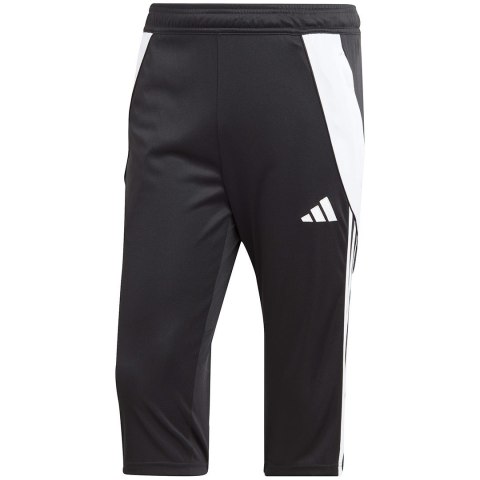 Spodnie męskie adidas Tiro 24 3/4 czarne IJ7671 2XL Spodnie męskie adidas Tiro 24 3/4 czarne IJ7671 2XL