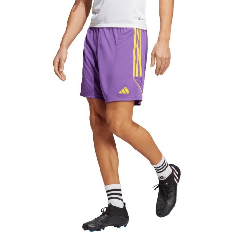 Spodenki męskie adidas Tiro 23 League fioletowe IB8089 M Spodenki męskie adidas Tiro 23 League fioletowe IB8089 M