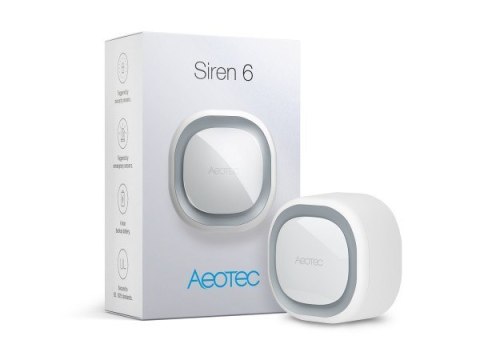 Z-Wave Siren 6 Syrena bezprzewodowa Wewnątrz/Na wolnym powietrzu Biały Z-Wave Siren 6 Syrena bezprzewodowa Wewnątrz/Na wolnym powietrzu Biały