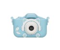 Extralink Aparat cyfrowy Kids Camera H27 Dual Niebieski 1080P 30fps, wyświetlacz 2.0"