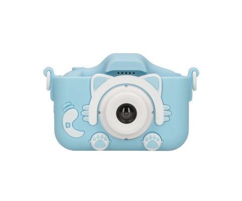 Extralink Aparat cyfrowy Kids Camera H27 Dual Niebieski 1080P 30fps, wyświetlacz 2.0" Extralink Aparat cyfrowy Kids Camera H27 Dual Niebieski 1080P 30fps, wyświetlacz 2.0"