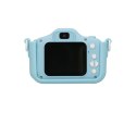 Extralink Aparat cyfrowy Kids Camera H27 Dual Niebieski 1080P 30fps, wyświetlacz 2.0"