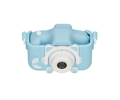 Extralink Aparat cyfrowy Kids Camera H27 Dual Niebieski 1080P 30fps, wyświetlacz 2.0" Extralink Aparat cyfrowy Kids Camera H27 Dual Niebieski 1080P 30fps, wyświetlacz 2.0"