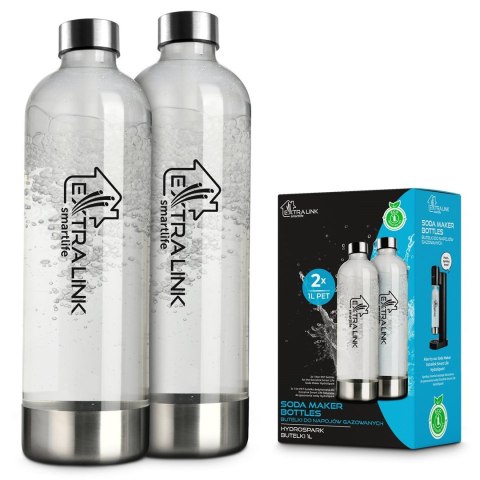Extralink Smart Life | Butelki | Hydrospark, 2x Butelka 1L Extralink Smart Life | Butelki | Hydrospark, 2x Butelka 1L