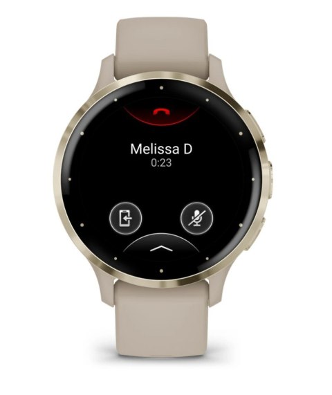 Garmin Venu 3S - 41 mm - inteligentny zegarek z paskiem - Francuski Szary Garmin Venu 3S - 41 mm - inteligentny zegarek z paskiem - Francuski Szary