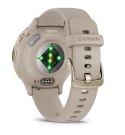 Garmin Venu 3S - 41 mm - inteligentny zegarek z paskiem - Francuski Szary