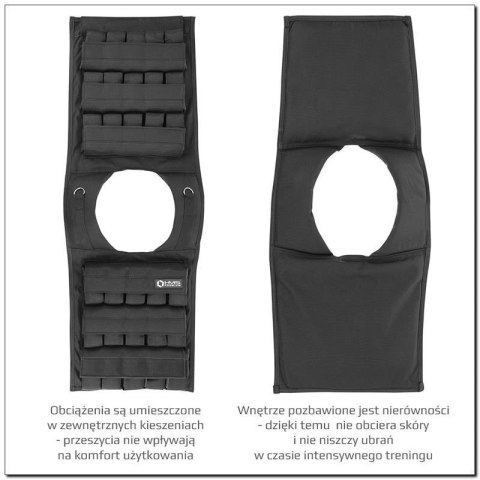 Kamizelka treningowa z obciążeniem 30kg Cordura HMS KTO30 Kamizelka treningowa z obciążeniem 30kg Cordura HMS KTO30