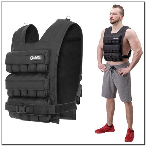 Kamizelka treningowa z obciążeniem 30kg Cordura HMS KTO30 Kamizelka treningowa z obciążeniem 30kg Cordura HMS KTO30