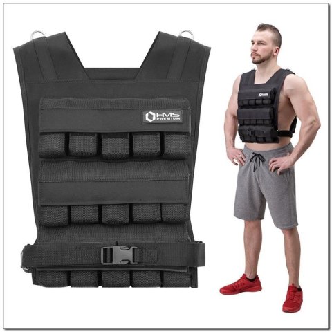 Kamizelka treningowa z obciążeniem 30kg Cordura HMS KTO30 Kamizelka treningowa z obciążeniem 30kg Cordura HMS KTO30