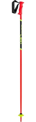 LEKI Racing KIDS kije do nart 105 cm Czarny, Czerwony Aluminium