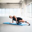 Mata fitness klubowa z otworami niebieska HMS MFK03