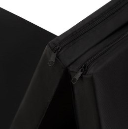 Materac gimnastyczny składany czarny 1800x600x500mm HMS MGS02