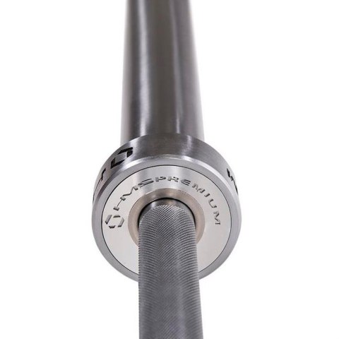 Gryf olimpijski 20 kg / 2200 mm z zaciskami lock jaw HMS GO1100 Gryf olimpijski 20 kg / 2200 mm z zaciskami lock jaw HMS GO1100